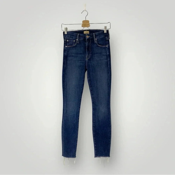 MOTHER Girl CrushThe Looker Ankle Fray Jeans Size 25 - Picture 2 of 16